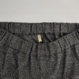 ARTS&SCIENCE ヘリンボーン イージーパンツ 083-L313-331 ウール パンツ グレー レディース アーツ&サイエンス【中古】6-0115T∞