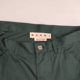 MARNI サイズ36 コットン クロップドパンツ グリーン レディース マルニ【中古】6-0420M∞