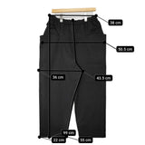 Quitan for PHAETON キタン フェートン ふお ワイドパンツ 557-3140105 サイズ1 イージー パンツ ブラック レディース【中古】5-1203G♪