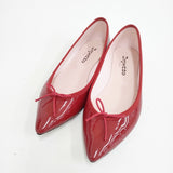 repetto Brigitte ブリジット エナメル サイズ38 パンプス レッド レディース レペット【中古】6-0219G◎