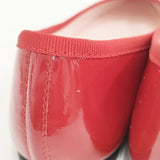 repetto Brigitte ブリジット エナメル サイズ38 パンプス レッド レディース レペット【中古】6-0219G◎