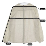 nicholson and nicholson コットン混 ブラウス シャツ アイボリー レディース ニコルソンアンドニコルソン【中古】6-0129M∞