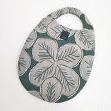 mina perhonen good luck エッグバッグ クローバー ts9271 トートバッグ グリーン グレー レディース ミナペルホネン【中古】6-0225G∞