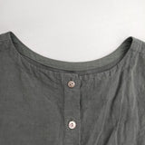 nest Robe コットンリネンタイプライター 2way 01213-1092 ベスト ブルーグレー レディース ネストローブ【中古】6-0420M∞