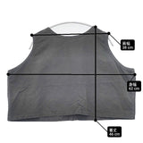 nest Robe コットンリネンタイプライター 2way 01213-1092 ベスト ブルーグレー レディース ネストローブ【中古】6-0420M∞