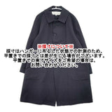nookandcranny コットンウール 86101007 コート ネイビー レディース ヌークアンドクラニー【中古】6-0420M∞