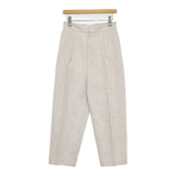 HOUSE OF LOTUS タック サイズM パンツ ライトグレー レディース ハウスオブロータス【中古】6-0224G♪