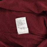 ETRO ウールシルク混 七分袖 ニットソー セーター ニット ワインレッド レディース エトロ【中古】6-0115T∞