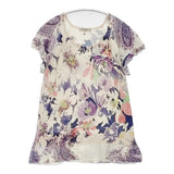 ETRO 花柄 コットン混 サイズ42 101-18363-9435 ニット ホワイト 多色 レディース エトロ【中古】6-0430S◎