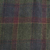 RALPH LAUREN チェック ウールアルパカ ダッフルコート グリーン ネイビー ワインレッド メンズ ラルフローレン【中古】6-0121T∞