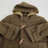 RRL 90年代00年代 アクティ21 USAサイズL JR-RS-NA-4125 ウールナイロン ダッフルコート カーキ メンズ ダブルアールエル【中古】5-1203A♪