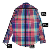 Brooks Brothers プルオーバー ボタンダウン BD サイズM 長袖シャツ ネイビー レッド メンズ ブルックスブラザーズ【中古】6-0222M♪