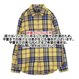 POLO RALPH LAUREN ネル チェック サイズL 長袖シャツ イエロー メンズ ポロ・ラルフローレン【中古】6-0121T∞