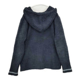 BAREFOOT DREAMS ボアフリース COZY CHIC パイル パーカー ネイビー メンズ ベアフットドリームス【中古】6-0121T∞