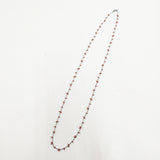 TENTHOUSANDTHINGS テンサウザンドシングス ARTS&SCIENCE購入 アクセサリー ネックレス レッド レディース【中古】5-1217G◎