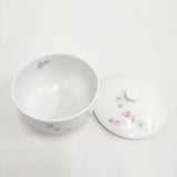 イマン 未使用品 かほり 蓋付煎茶 陶器 食器 ホワイト レディース【中古】6-0404G◎