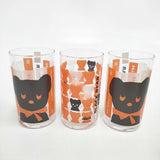 BLACK BEAR ブラックベア 未使用品 ブラックベアタンブラー 3点セット コップ グラス クリア オレンジ レディース【中古】6-0404G◎