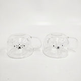 miffy 未使用品 ボリス バーバラ ダブルウォールグラス 2点セット グラス クリア レディース ミッフィー【中古】6-0204G◎