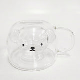 miffy 未使用品 ボリス バーバラ ダブルウォールグラス 2点セット グラス クリア レディース ミッフィー【中古】6-0204G◎