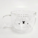 miffy 未使用品 ボリス バーバラ ダブルウォールグラス 2点セット グラス クリア レディース ミッフィー【中古】6-0204G◎