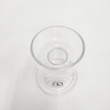 未使用品 クリスタルガラス ハンガリー製 キャンドルホルダー インテリアその他 クリア レディース【中古】6-0404G◎