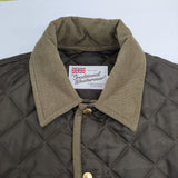 Traditional Weatherwear WAVERLY TWW BF SHORT 定価28600円 中綿 キルティングジャケット カーキ レディース トラディショナルウェザーウェア【中古】6-0121T∞