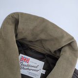 Traditional Weatherwear WAVERLY TWW BF SHORT 定価28600円 中綿 キルティングジャケット カーキ レディース トラディショナルウェザーウェア【中古】6-0121T∞