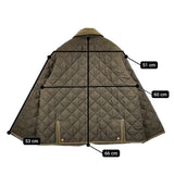 Traditional Weatherwear WAVERLY TWW BF SHORT 定価28600円 中綿 キルティングジャケット カーキ レディース トラディショナルウェザーウェア【中古】6-0121T∞