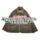 Traditional Weatherwear WAVERLY TWW BF SHORT 定価28600円 中綿 キルティングジャケット カーキ レディース トラディショナルウェザーウェア【中古】6-0121T∞