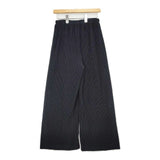 Spick and Span Noble 新品 クリスタルプリーツスリットパンツ 定価23100円 パンツ ブラック レディース スピック＆スパン ノーブル【中古】6-0425M∞