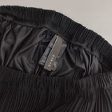 Spick and Span Noble 新品 クリスタルプリーツスリットパンツ 定価23100円 パンツ ブラック レディース スピック＆スパン ノーブル【中古】6-0425M∞