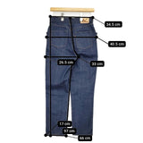 45R/45rpm AD3000藍茜比女 定価55000円 ジーンズ サイズ1 デニムパンツ ブルー レディース フォーティーファイブアールピーエム【中古】6-0129G∞