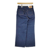 45R/45rpm おこめデニムのシャルロットパンツ（ワンウォッシュ） 定価24200円 デニムパンツ ブルー レディース フォーティーファイブアールピーエム【中古】6-0129G∞