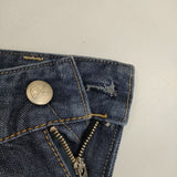 45R/45rpm おこめデニムのシャルロットパンツ（ワンウォッシュ） 定価24200円 デニムパンツ ブルー レディース フォーティーファイブアールピーエム【中古】6-0129G∞