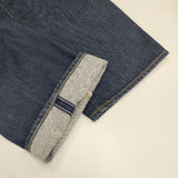 45R/45rpm おこめデニムのシャルロットパンツ（ワンウォッシュ） 定価24200円 デニムパンツ ブルー レディース フォーティーファイブアールピーエム【中古】6-0129G∞