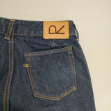 45R/45rpm おこめデニムのシャルロットパンツ（ワンウォッシュ） 定価24200円 デニムパンツ ブルー レディース フォーティーファイブアールピーエム【中古】6-0129G∞