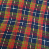 45R/45rpm インドネルのタックフリルドレス 定価47300円 インド製 ワンピース レッド ネイビー レディース フォーティーファイブアールピーエム【中古】5-1210M♪