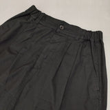 MHL. 595-0132501 WASHED COTTON LINEN ロングスカート ブラック レディース エムエイチエル【中古】6-0325M∞