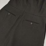MARGARET HOWELL 578-8256002 MILLED WOOL TWILL DRESS ノースリーブ ワンピース ブラック レディース マーガレットハウエル【中古】6-0121T∞