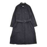 MARGARET HOWELL MATT COTTON TWILL 定価69300円 578-2158001 サイズ2 ワンピース 22SS ブラック レディース マーガレットハウエル【中古】6-0225M♪