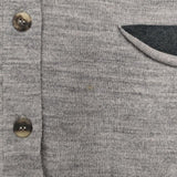 MARGARET HOWELL/JOHN SMEDLEY 578-5264001 ウール イギリス製 カーディガン グレー レディース マーガレットハウエル/ジョンスメドレー【中古】6-0121T∞