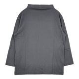 MARGARET HOWELL 未使用品 589-7269002 コットン モックネック Ｔシャツ カットソー グレー レディース マーガレットハウエル【中古】6-0129M∞