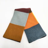 Jogordon 未使用品 マルチカラー 定価26400円 ウール マフラー 多色 レディース ジョー ゴードン【中古】5-1215T◎