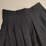 GRANDMA MAMA DAUGHTER チノプリーツロングスカート 定価19800円 GK001-191016 コットン ロングスカート ネイビー レディース グランマママドーター【中古】6-0129M∞