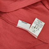Gauze# コットンピエロカラー天竺プルオーバー 定価14850円 カットソー ブラウス シャツ ピンク レディース ガーゼ【中古】6-0325M∞