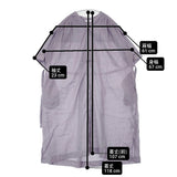 PONT DE CHALONS コットンリネン ロングワンピース シャツワンピース リボンベルト付き ギャザー ワンピース ライトパープル レディース ポンデシャロン【中古】6-0421S△