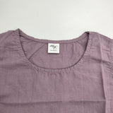 me. from meri ja kuu 新品 リネンコットンタンクトップ 定価5390円 日本製 タンクトップ パープル タグ表記：lavender レディース ミードットフロムメリヤクー【中古】6-0421S△