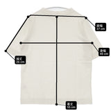 LAITERIE 新品 USE天竺5分袖ボトルネックTシャツ 定価4950円 コットン Ｔシャツ カットソー アイボリー レディース レイトリー【中古】6-0421S△