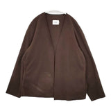 UNITED ARROWS & SONS by DAISUKE OBANA FLEECE C/OFF CARDIGAN フリースカーディガン 定価19800円 カーディガン ブラウン メンズ ユナイテッドアローズサンズ【中古】6-0122T∞