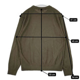 Anya Hindmarch/UNIQLO 150センチ 2色セット ウール セーター ニット カーキ ネイビー レディース アニヤ・ハインドマーチ/ユニクロ【中古】6-0121T∞